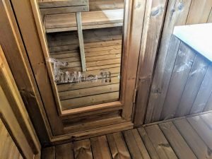 Giardino Esterno Sauna Ovale (8)