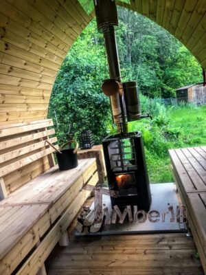 Sauna Da Esterno Per Giardino Stufa A Legna Iglo Model (12)