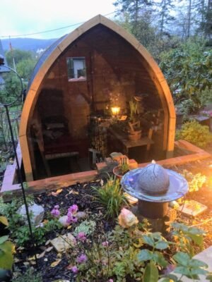 Sauna Da Esterno Per Giardino Stufa A Legna Iglo Model (3)