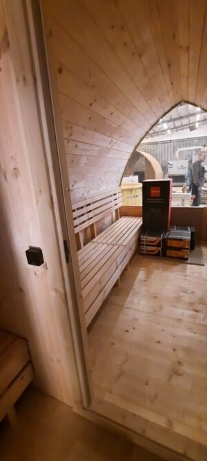 MODÈLE DE STOCK Saunas Extérieurs Pod Iglu Fenêtre Panoramique (2)