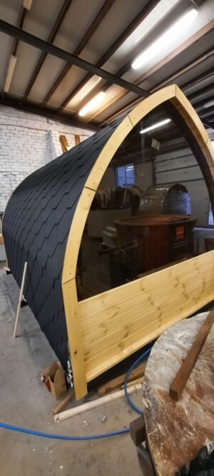 MODÈLE DE STOCK Saunas Extérieurs Pod Iglu Fenêtre Panoramique (3)