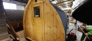 MODÈLE DE STOCK Saunas Extérieurs Pod Iglu Fenêtre Panoramique (4)