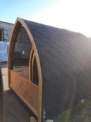 MODELLO STOCK Sauna Da Esterno Per Giardino Stufa A Legna Iglu (3)