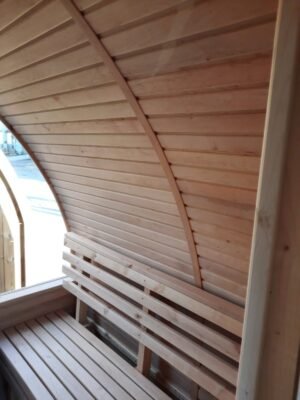 MODELLO STOCK Sauna Da Esterno Per Giardino Stufa A Legna Iglu (4)