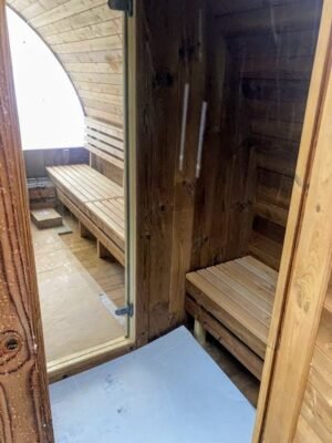 MODELLO STOCK Sauna Da Esterno Per Giardino Stufa A Legna Iglu (3)