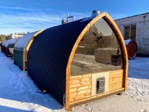 MODELLO STOCK Sauna Da Esterno Per Giardino Stufa A Legna Iglu (6)