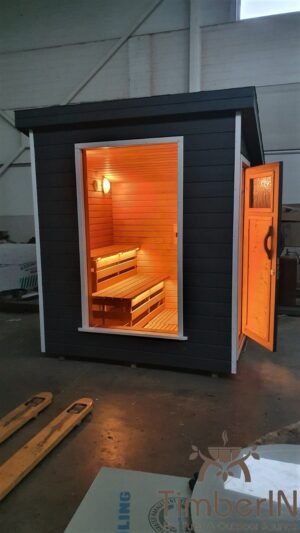 2000 Mm Sauna Da Esterno Moderne (12)