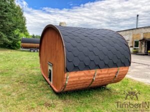 Sauna Da Esterno Ovale In Legno Ellipse (12)