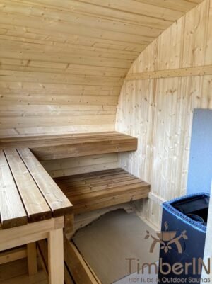 Sauna Da Esterno Ovale In Legno Ellipse (8)