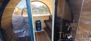 Sauna Finlandese Da Esterno A Botte LUXE (7)