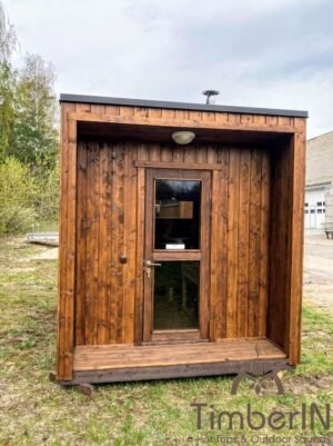 Sauna Mini Moderna Esterno Da Giardino (10)