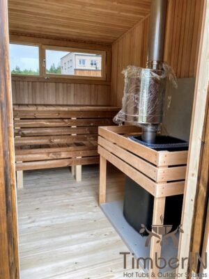 Sauna Mini Moderna Esterno Da Giardino (9)