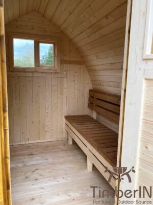 MODELLO STOCK Sauna Da Esterno Per Giardino Stufa A Legna Iglu (10)