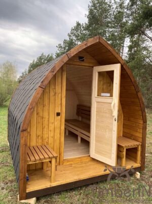 MODELLO STOCK Sauna Da Esterno Per Giardino Stufa A Legna Iglu (11)