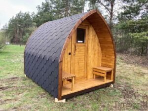 MODELLO STOCK Sauna Da Esterno Per Giardino Stufa A Legna Iglu (3)