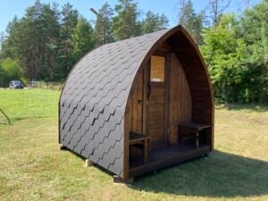 MODELLO STOCK Sauna Da Esterno Per Giardino Stufa A Legna Iglu (4)