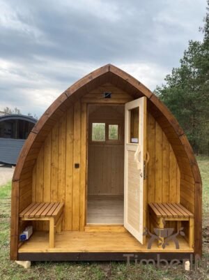 MODELLO STOCK Sauna Da Esterno Per Giardino Stufa A Legna Iglu (7)