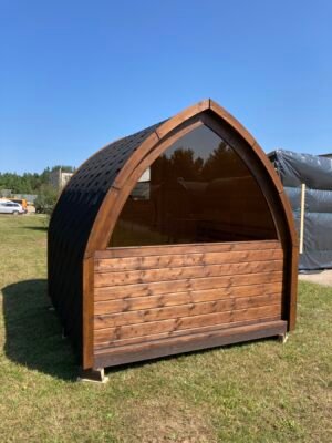 MODELLO STOCK Sauna Da Esterno Per Giardino Stufa A Legna Iglu (8)