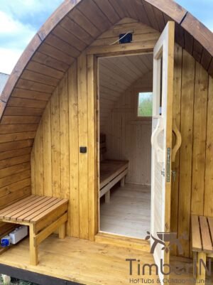 MODELLO STOCK Sauna Da Esterno Per Giardino Stufa A Legna Iglu (8)