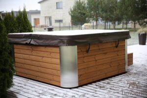 Vasca Idromassaggio Quadrata In Acrilico Di Grandi Dimensioni (32)