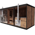 Modulo Casa Giardino Sauna & Vasca Idromassaggio