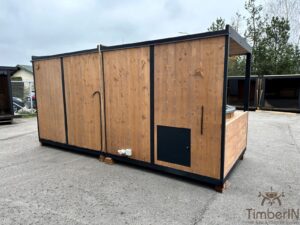 TimberIN Nordic Modular Spa™ – moduli sauna, spogliatoio e vasca idromassaggio