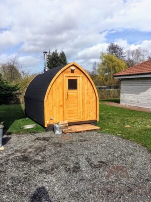 TimberIN Nordic Pod™ Custom – sauna da esterno a igloo