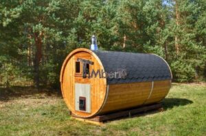 TimberIN Nordic Barrel™ Classic – sauna a botte da esterno
