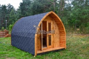 TimberIN Glamp Pod™ – casetta da giardino a igloo