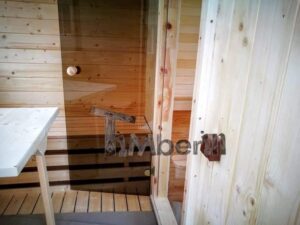 TimberIN Nordic Square Barrel™ – sauna da esterno quadrata