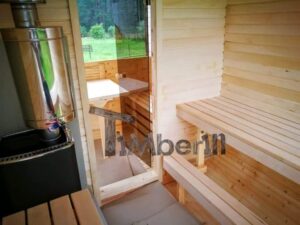TimberIN Nordic Square Barrel™ – sauna da esterno quadrata