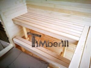 TimberIN Nordic Square Barrel™ – sauna da esterno quadrata
