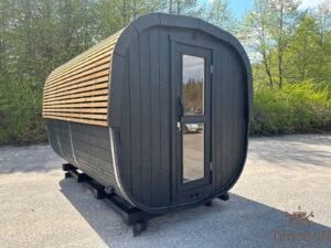 TimberIN Nordic Square Barrel™ – sauna da esterno quadrata