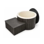 TimberIN Nordic Ice™ – vasca per bagno di ghiaccio con refrigeratore, su sfondo bianco